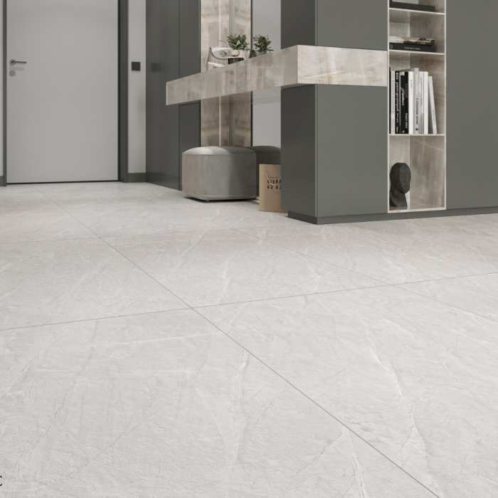Керамогранит NT Ceramic Granite NTT99618M Limestone White Structura №3