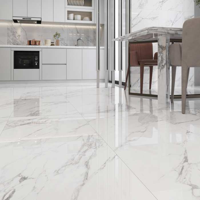 Керамогранит NT Ceramic Marmo NTT99528P Artic Statuario Glossy