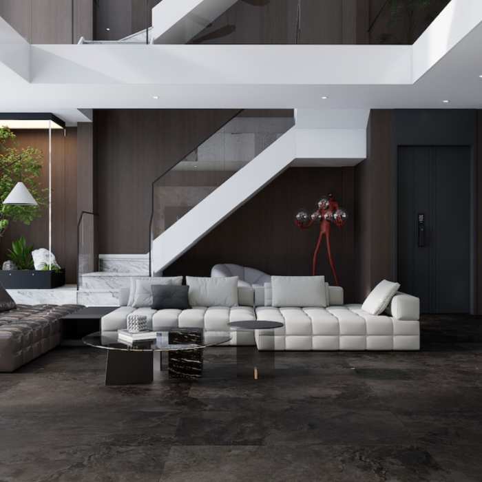 Керамогранит NT Ceramic Moon Stone NTT9458M Slate Brown Mat