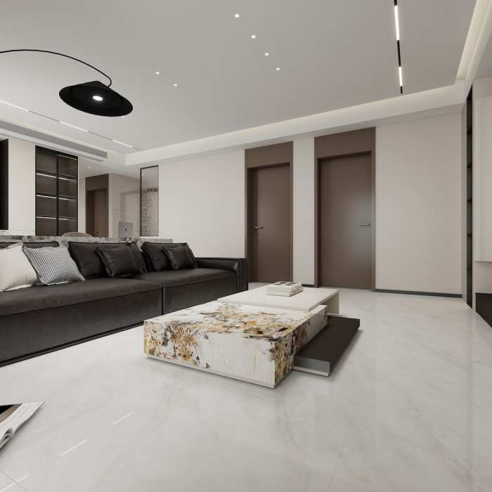 Керамогранит NT Ceramic Moon Stone NTT9459P Onyx Light Smoke