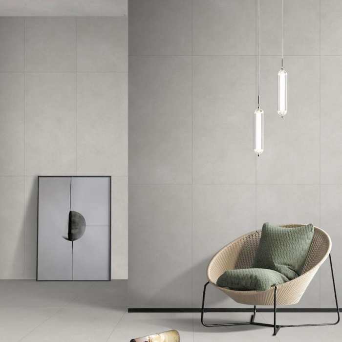 Керамогранит NT Ceramic Natural Stone NTT9517AC Betone Light Grey Antislip Carving №2
