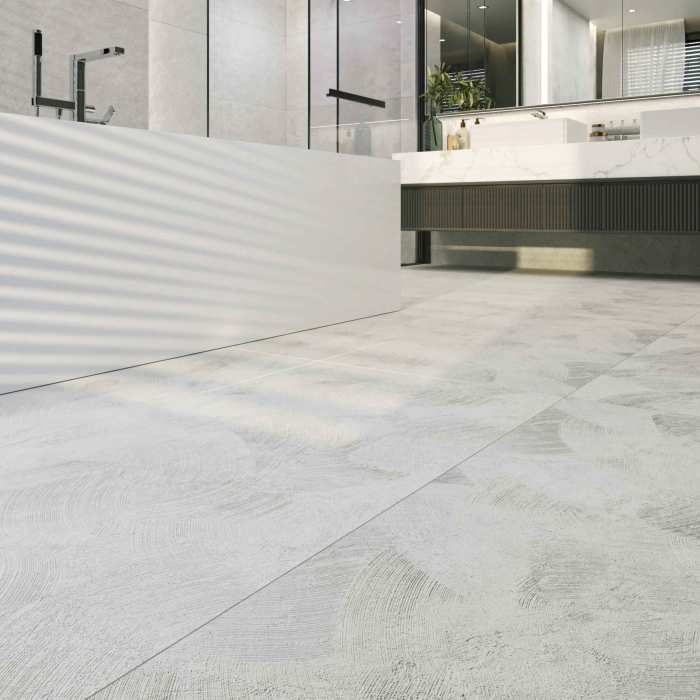 Керамогранит NT Ceramic Cemento NTT99610С Concept White Carving №3