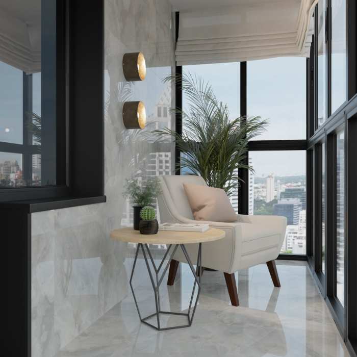 Керамогранит Primavera Abside Ice Polished 60x60 см (PR147) №2