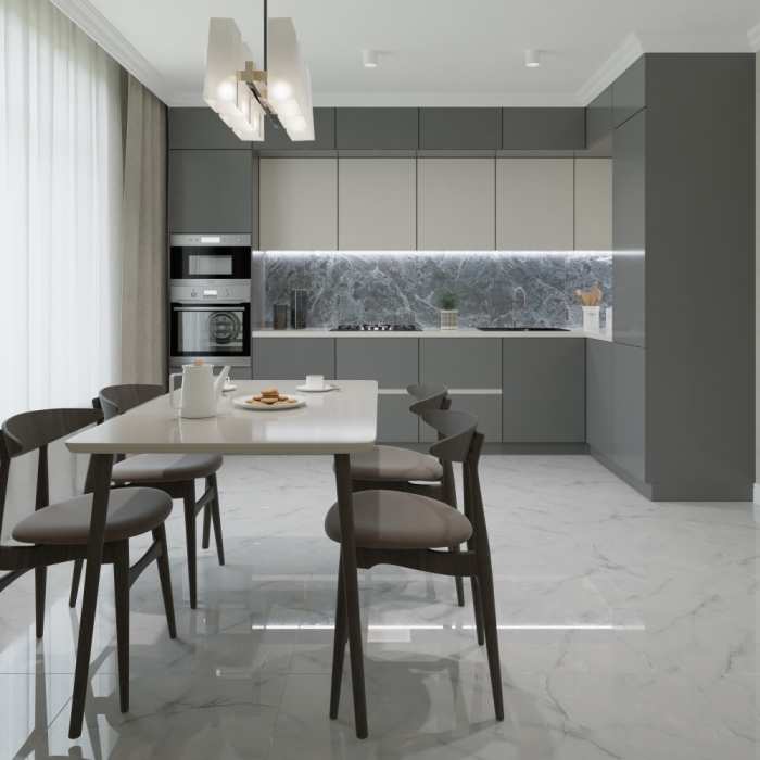 Керамогранит Royce Brilliance White Polished 60x60 см (R_PR1008)