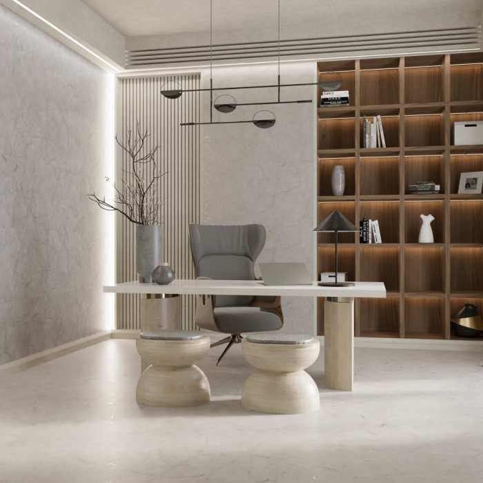Керамогранит Primavera Vanity Grey Carving 60x120 см (CR231)
