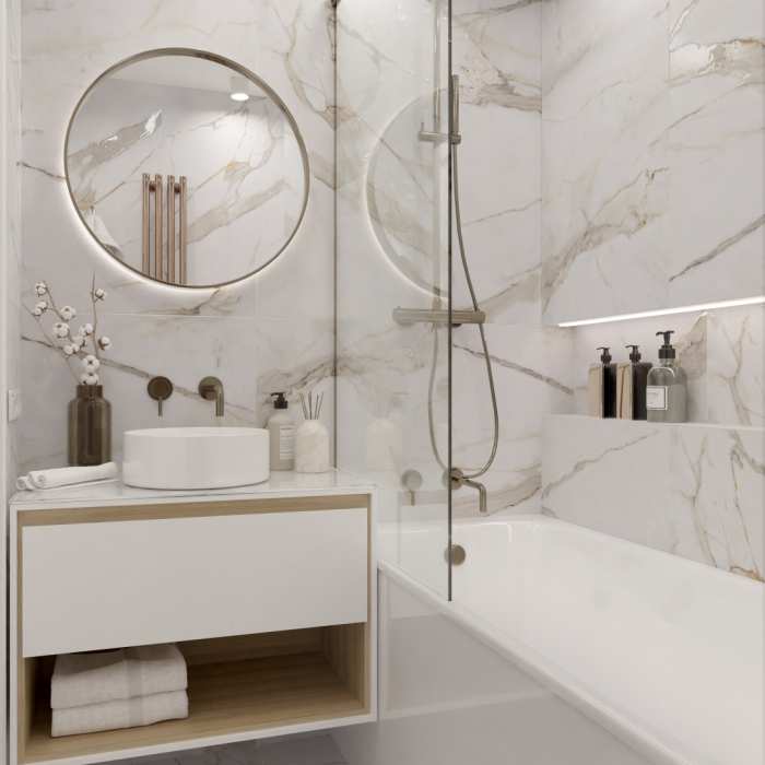 Керамогранит Primavera Regal Carara Grit Granula 60x120 см (GG201)