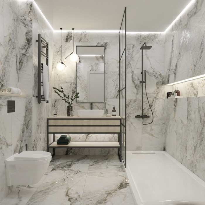 Керамогранит Primavera Dior White Grit Granula 60x120 см (GG208)