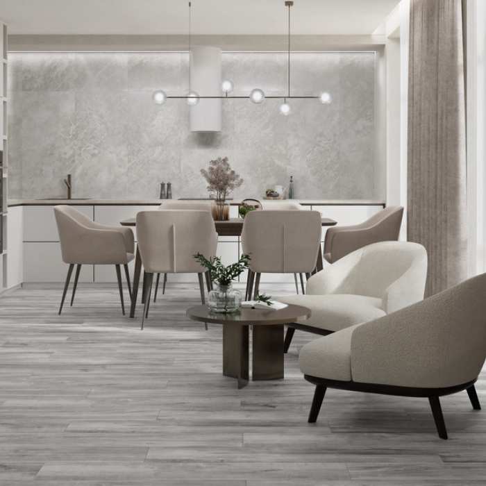 Керамогранит Primavera Flurry Crema Lapato Carving 60х120см (LC206)