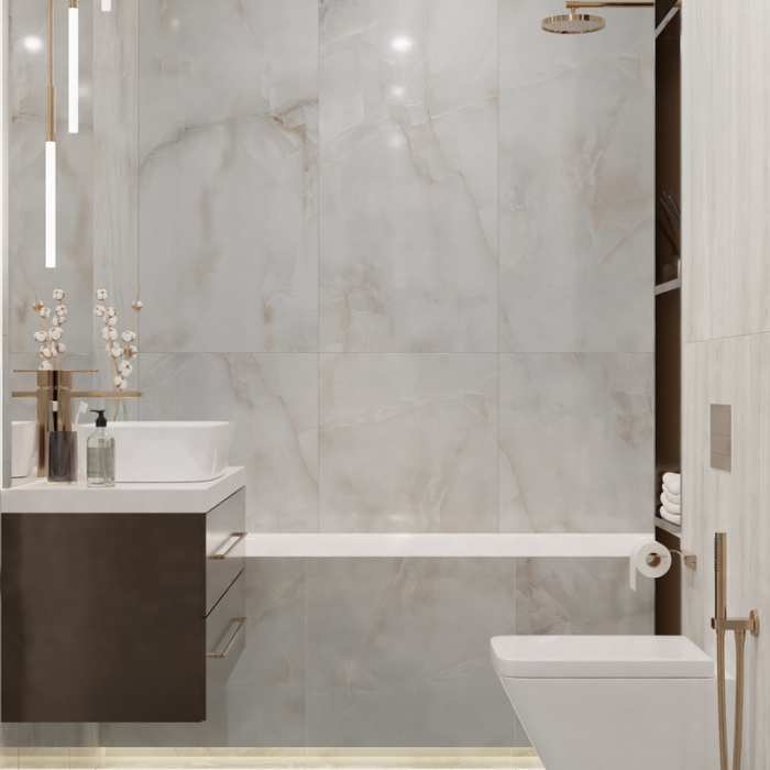 Керамогранит Primavera Latur White Lapato Carving 60х120см (LC207)