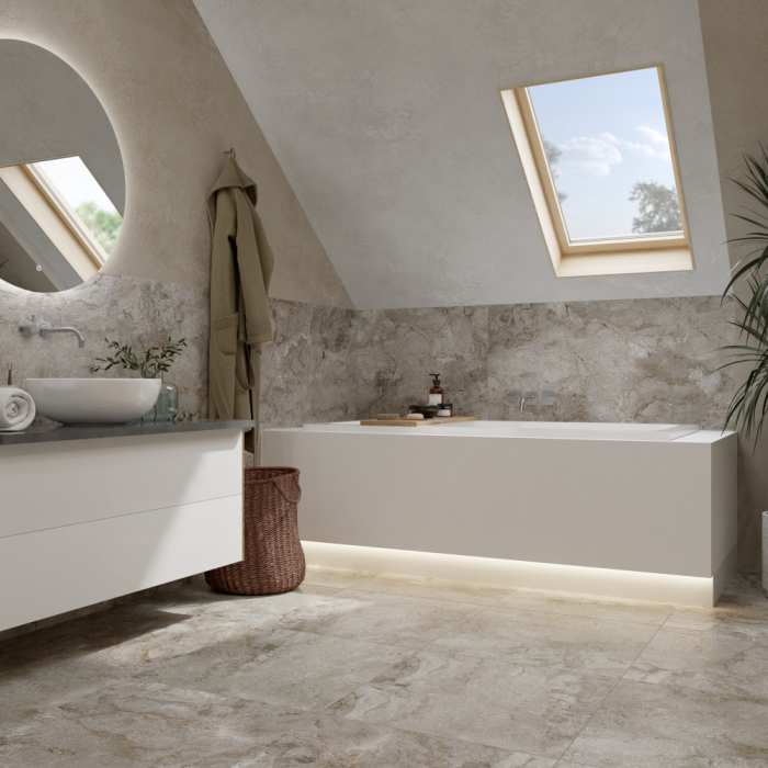 Керамогранит Primavera Chalco Grey Matt 60х120 см (NR225)
