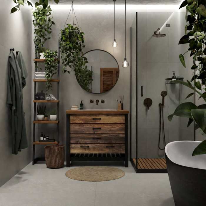 Керамогранит Primavera Virgo Grey Рельеф 60х120см (NR241)