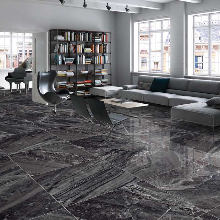 Керамогранит Primavera Titan Black Matt 60x60 см (NR136)
