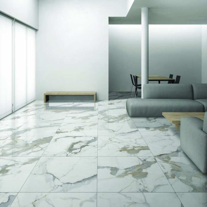 Керамогранит Primavera Maverick White Polished 60x60 см (PR130)