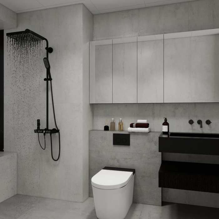 Керамогранит NT Ceramic Riverstone NTT9359SG Concrete Light Satin Glazed