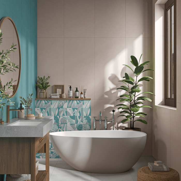 Керамогранит NT Ceramic NTTVL99824M Sketch Art Ocean Matt