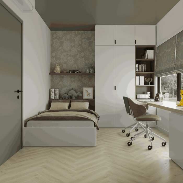 Кварцвиниловая SPC плитка NT Ceramic Wooden Classic SP55203P Silk Honey