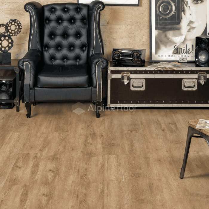 Кварцвиниловая SPC плитка NT Ceramic Wooden Classic SP55205P Linden Wood