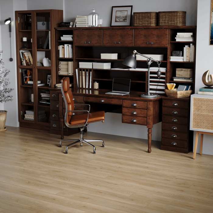 Кварцвиниловая SPC плитка NT Ceramic Wooden Classic SP55206P Oak Equip