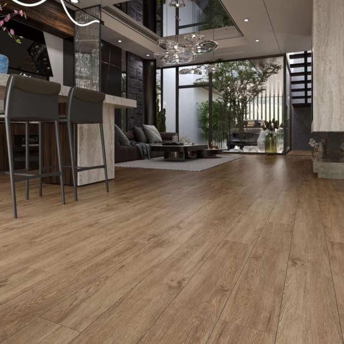 Кварцвиниловая SPC плитка NT Ceramic Wooden Classic SP55209P Alder Classic №2