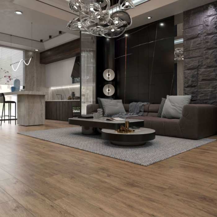Кварцвиниловая SPC плитка NT Ceramic Wooden Classic SP55209P Alder Classic