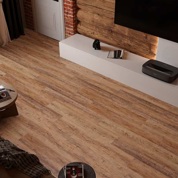 Виниловый SPC ламинат CronaFloor Alpha Дуб Париж А105 №3