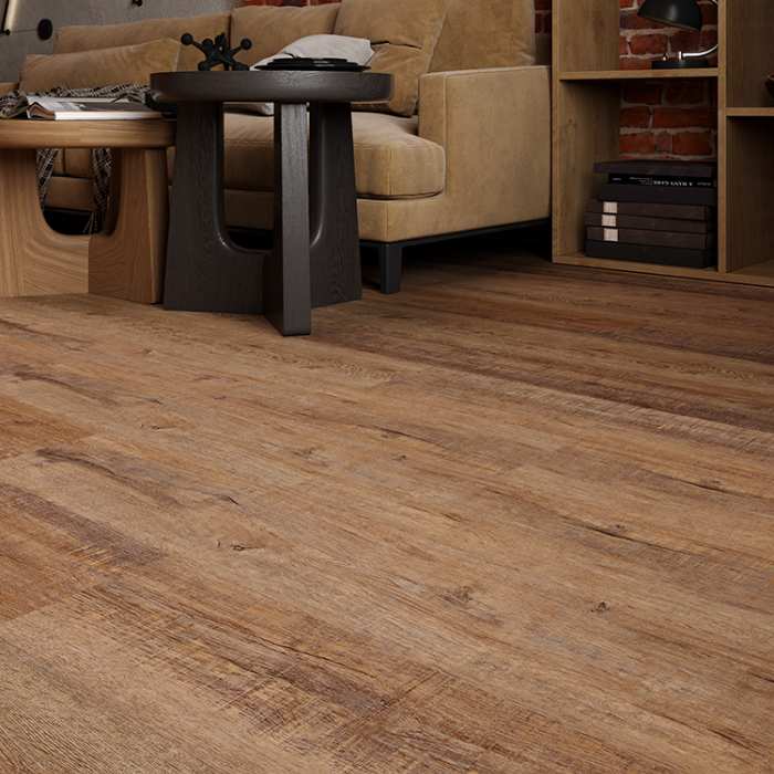 Виниловый SPC ламинат CronaFloor Alpha Дуб Париж А105 №4