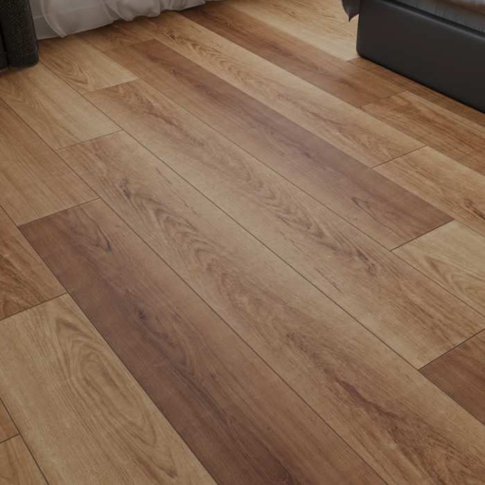 Виниловый SPC ламинат CronaFloor Grand Sequoia Дуб Шоколадный №4