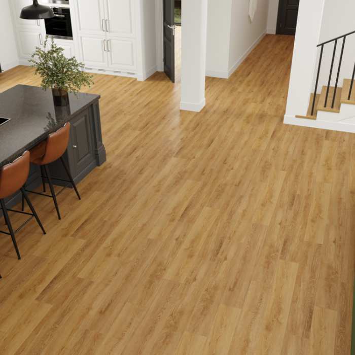 Виниловый SPC ламинат CronaFloor Grand Sequoia Дуб Медовый №3