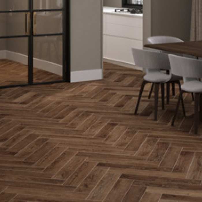 SPC ламинат CronaFloor Herringbone Дуб Тулуза №5