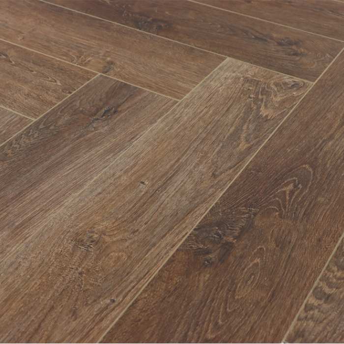 SPC ламинат CronaFloor Herringbone Дуб Тулуза №11