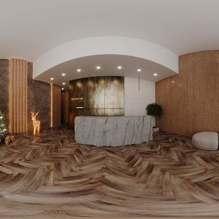 SPC ламинат CronaFloor Herringbone 2.0 Дуб Грас H017 №9