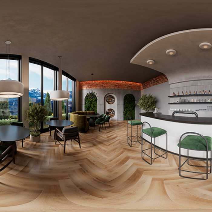 SPC ламинат CronaFloor Herringbone 2.0 Дуб Авиньон H019 №9