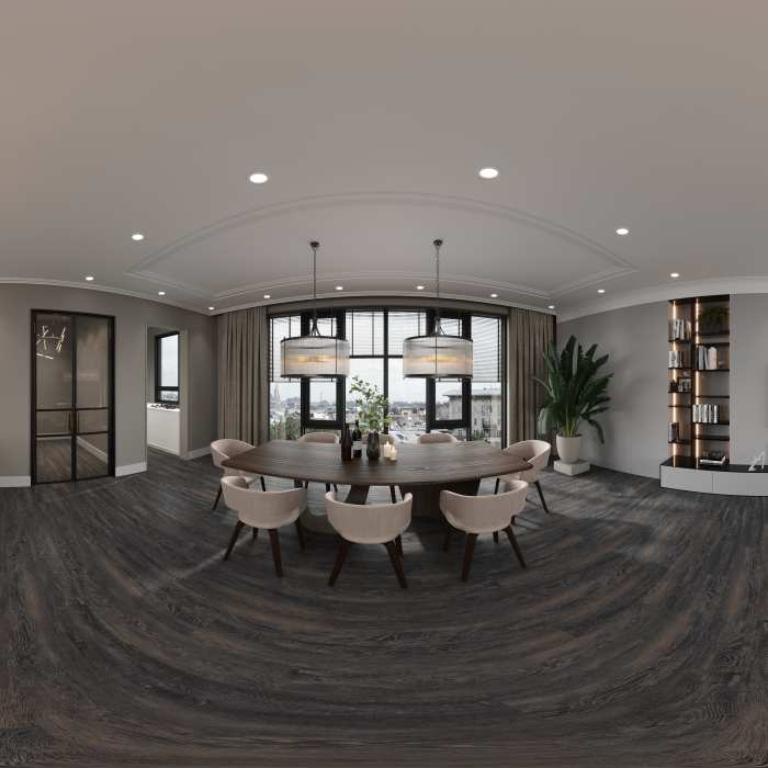 SPC ламинат CronaFloor Nano Дуб Мореный №10