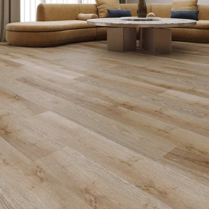 SPC ламинат CronaFloor Nano Дуб Светлый №9