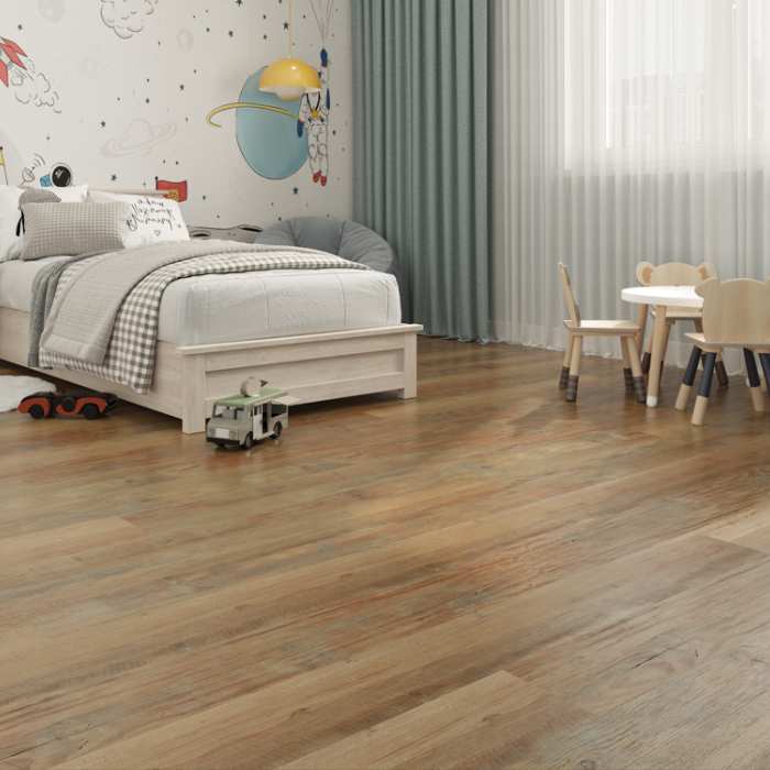 SPC ламинат CronaFloor Nano Сосна Медовая №2