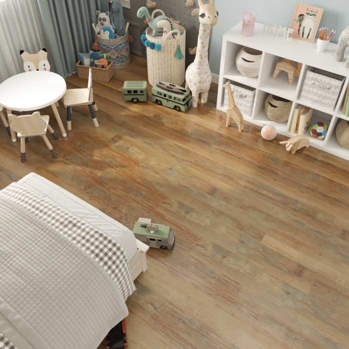 SPC ламинат CronaFloor Nano Сосна Медовая №3