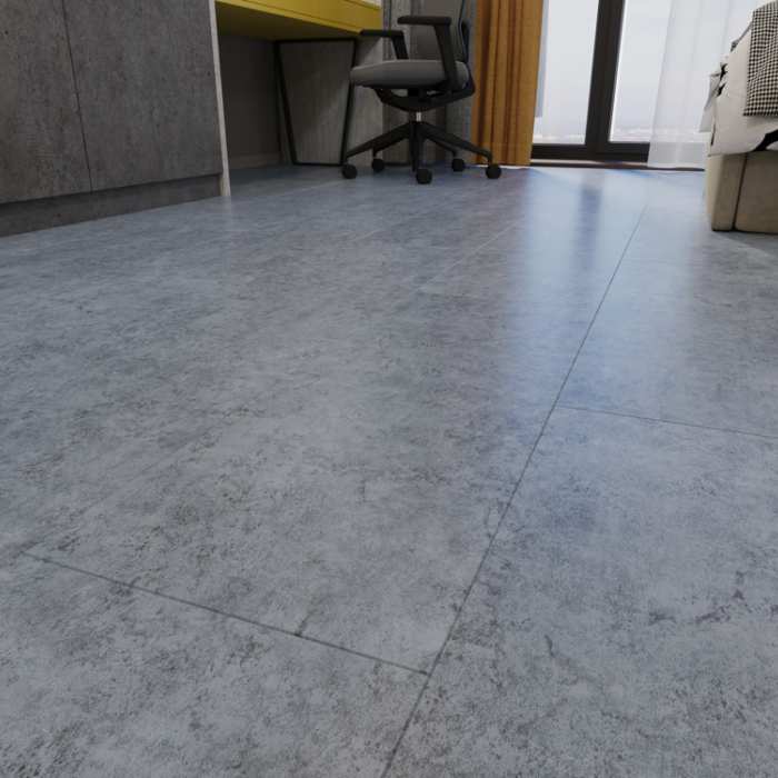 SPC ламинат CronaFloor Stone Мелли Грей №5