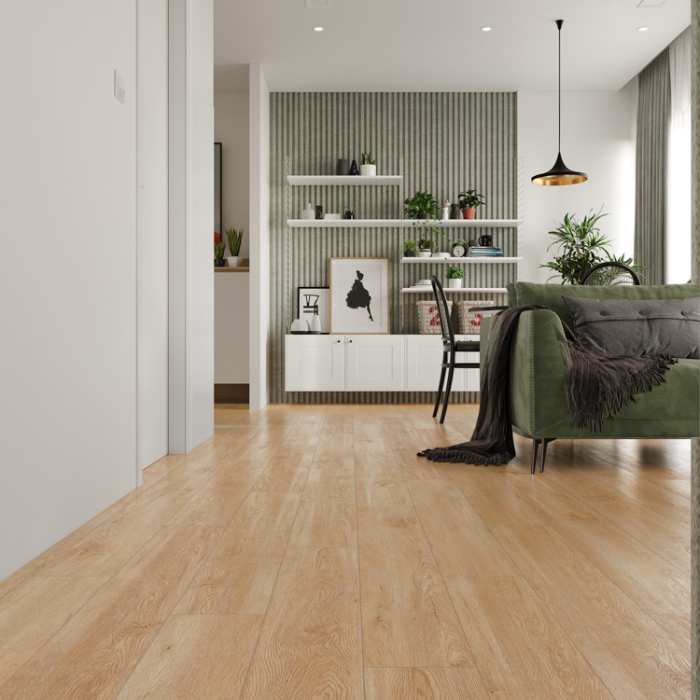 SPC ламинат CronaFloor Wood Дуб Монтара 4 мм №4