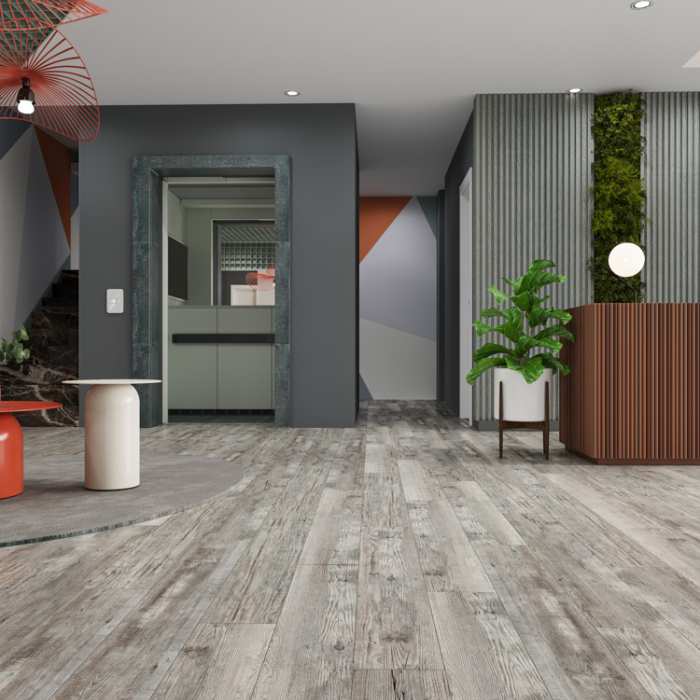 SPC ламинат CronaFloor Wood Сосна Монблан №4