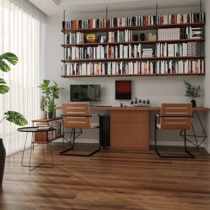 SPC ламинат CronaFloor Wood Дуб Регин №2