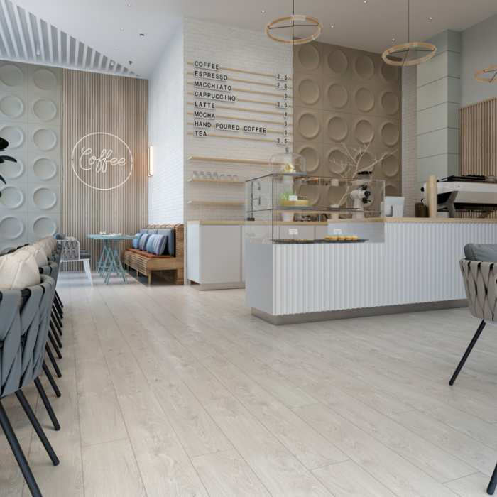 SPC ламинат CronaFloor Wood Дуб Осло №2