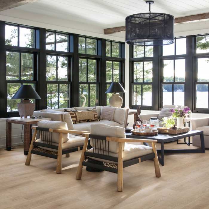 Виниловый SPC ламинат CronaFloor Grand Sequoia Дуб Амберный