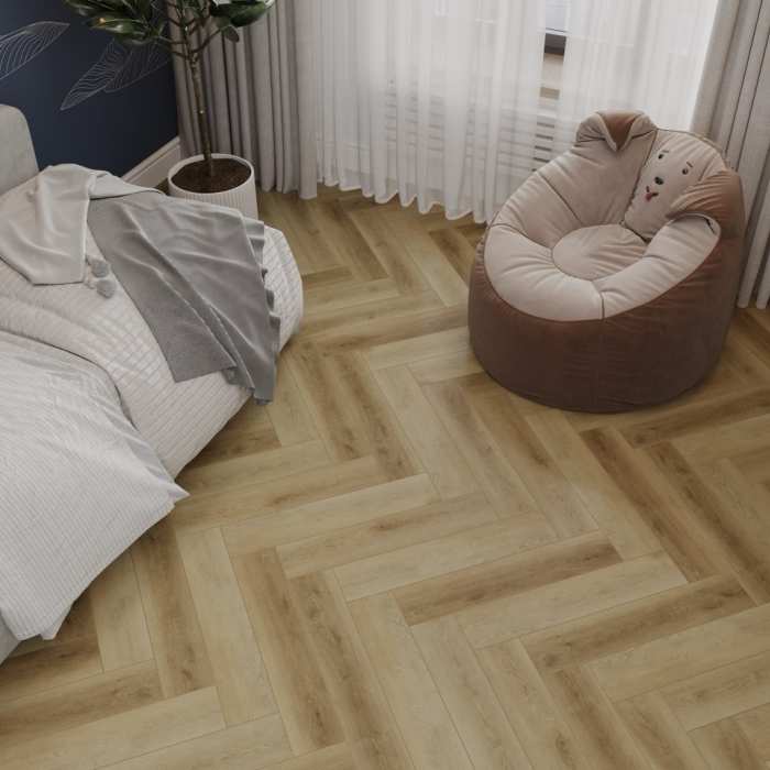SPC ламинат CronaFloor Herringbone 2.0 Дуб Лимож H020 №9