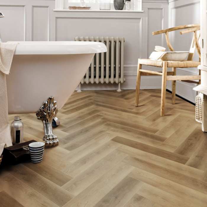 SPC ламинат CronaFloor Herringbone 2.0 Дуб Руан H021