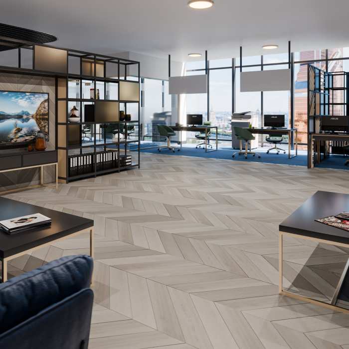 Кварцвиниловая плитка Damy Floor Chevron LVT Пале-Рояль DF02-Ch-LVT №10