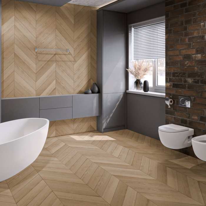 Кварцвиниловая плитка Damy Floor Chevron LVT Сен-Клу DF10-Ch-LVT №6