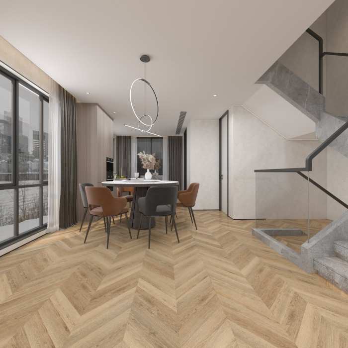 Кварцвиниловая плитка Damy Floor Chevron LVT Сен-Клу DF10-Ch-LVT №11