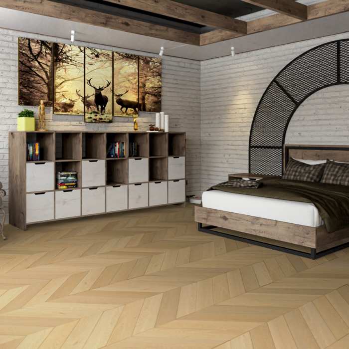 Кварцвиниловая плитка Damy Floor Chevron LVT Тюильри DF03-Ch-LVT №3