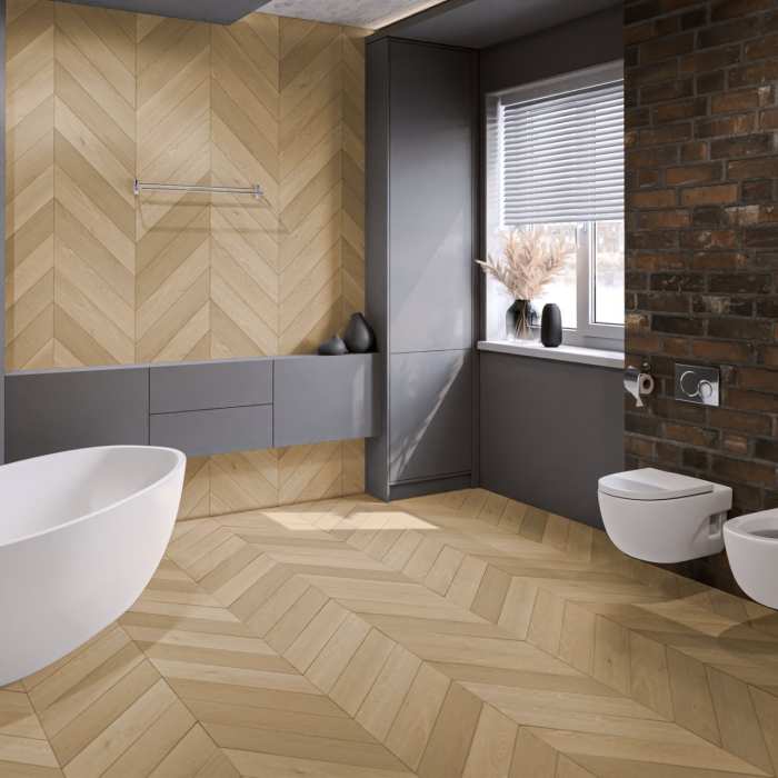 Кварцвиниловая плитка Damy Floor Chevron LVT Тюильри DF03-Ch-LVT №5