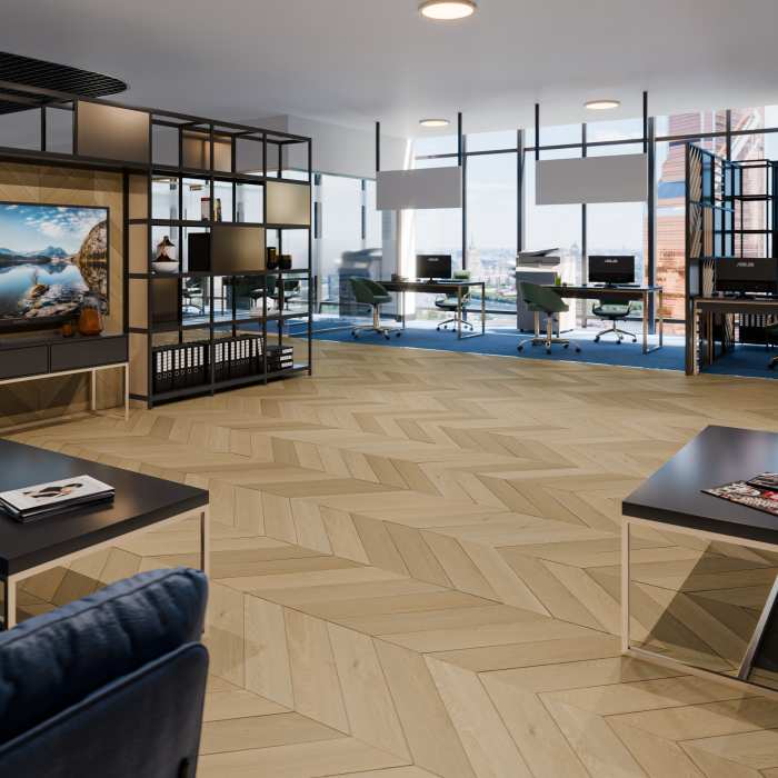 Кварцвиниловая плитка Damy Floor Chevron LVT Тюильри DF03-Ch-LVT №11